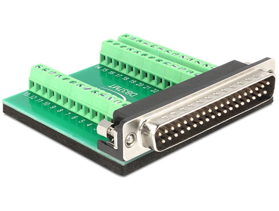 Adaptor D-Sub 37 pini la Terminal Delock
