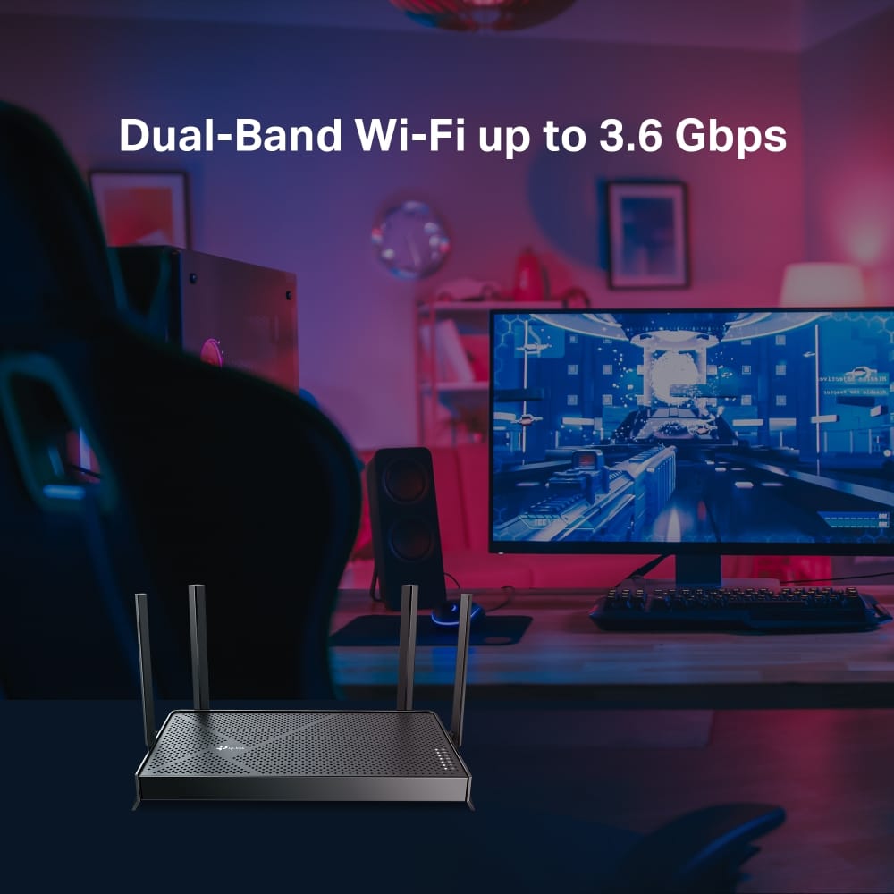 Router TP-Link Archer BE230 Wi-Fi 7 BE3600 Dual-Band - imagine 14