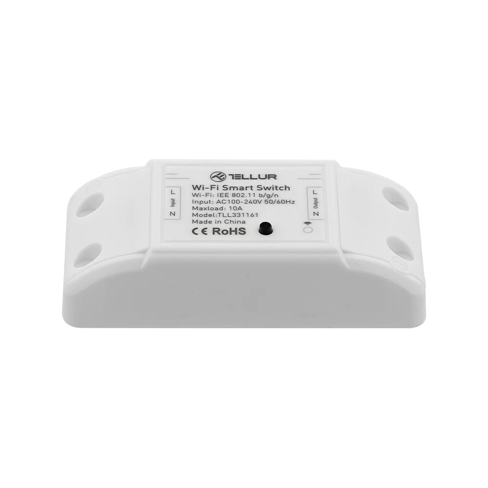 Releu Wi-Fi Tellur Smart, Control Aplicatie, 2200W - imagine 2
