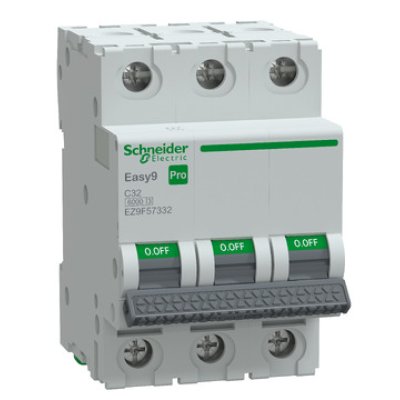 Întreruptor automat Schneider Easy9 Pro 3P 32A, curba C