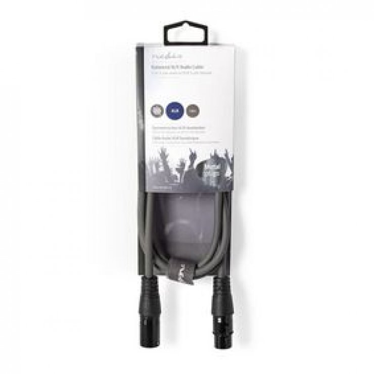 Cablu Audio XLR 3 Pini Nedis 1.5m