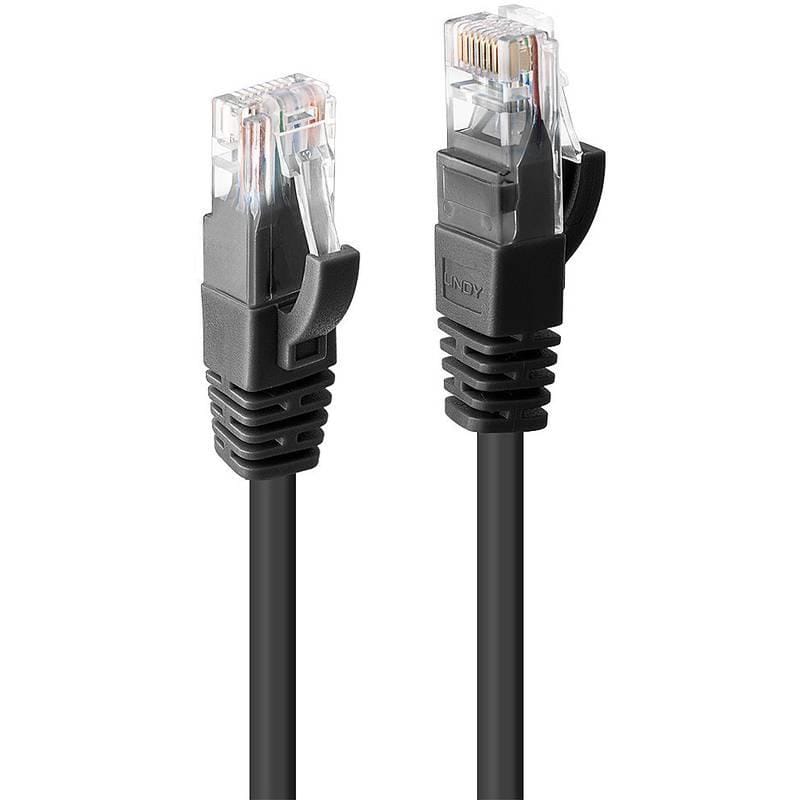 Cablu Rețea Lindy Cat.6 U/UTP 2m - Conexiune Gigabit Stabilă - imagine 2
