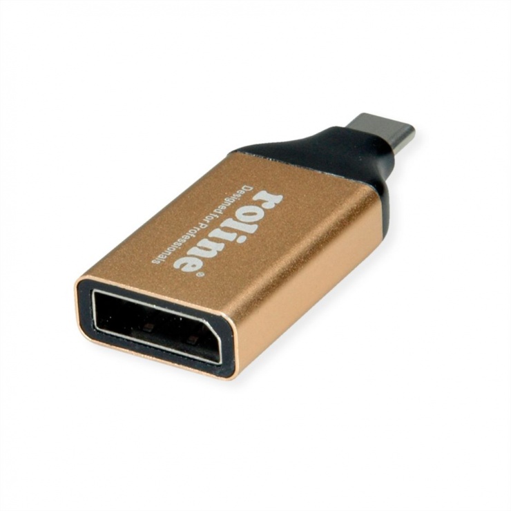 Adaptor USB-C la DisplayPort 4K Roline