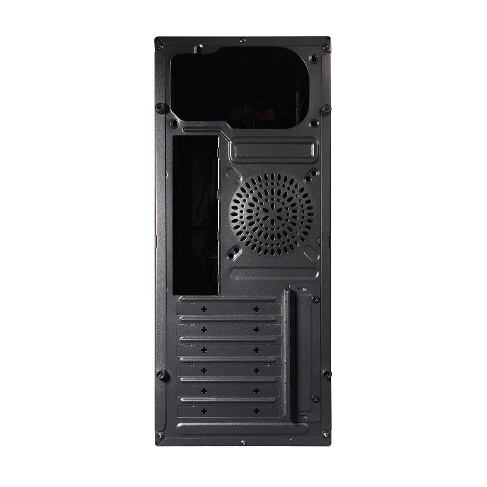 Carcasa SPACER CHRONOS Mid Tower ATX Negru - Office - imagine 8