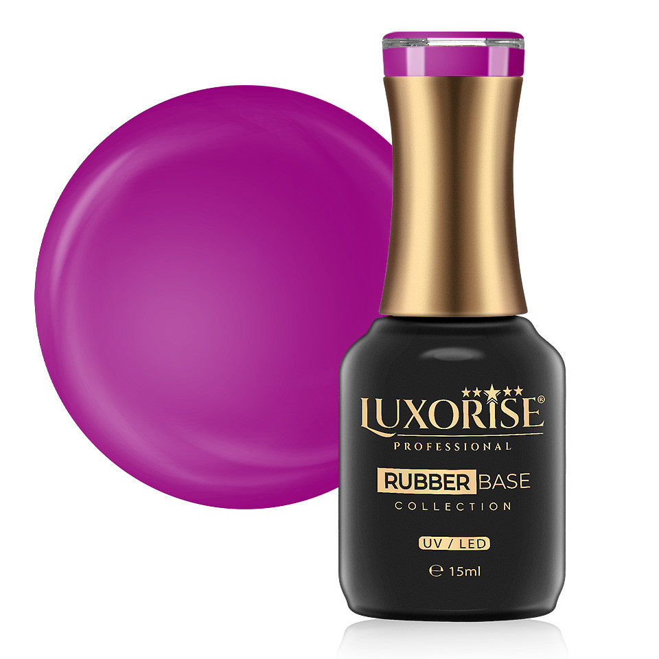 Rubber Base LUXORISE Violet, 15ml, Flexibilă