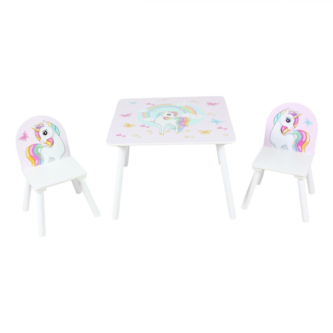 Set Birou și 2 Scaune Unicorns U-Grow - Pentru Creativitate - imagine 2