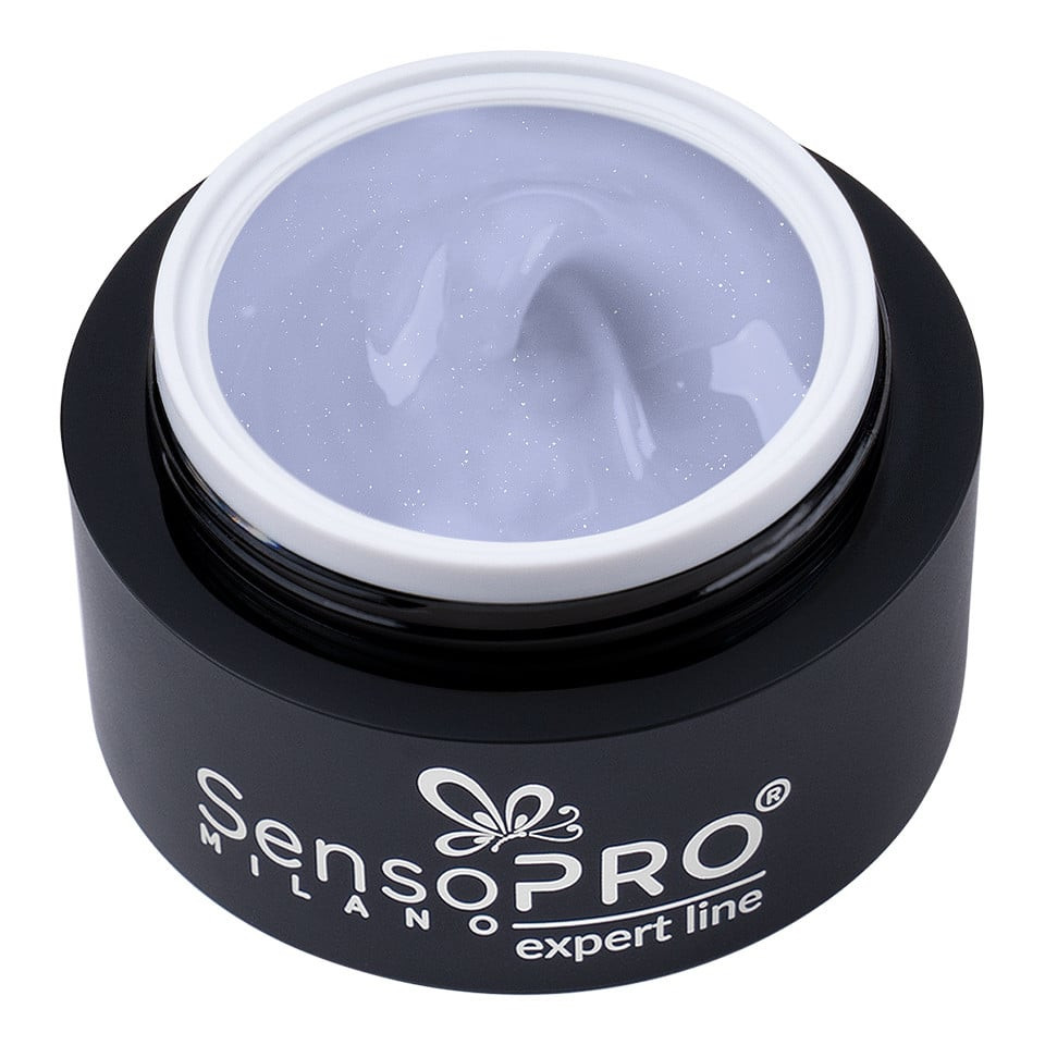 Gel Constructie Shimmer Blue SensoPRO Milano 30ml