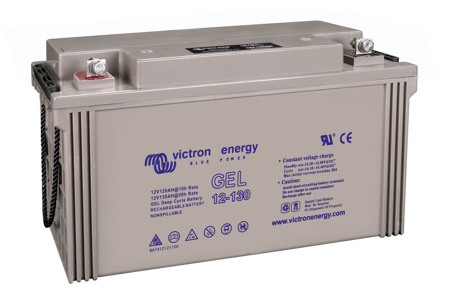 Acumulator Victron Energy GEL 12V 130Ah Deep Cycle Premium - imagine 4