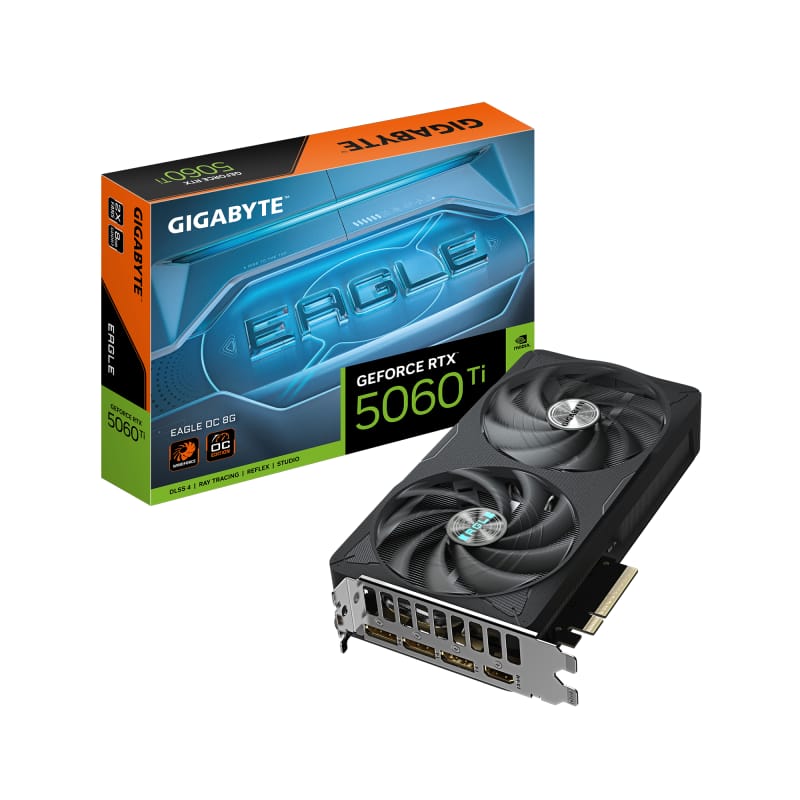 Placă Video RTX 5060 Ti EAGLE OC 8GB GDDR7 Gigabyte PCIe 5.0 - imagine 2