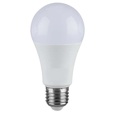 Bec LED V-TAC A65 E27 17W, Alb Cald 3000K