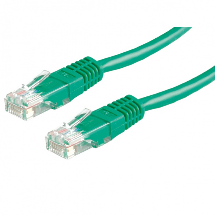 Cablu Retea UTP Cat.6 Value Verde 7m