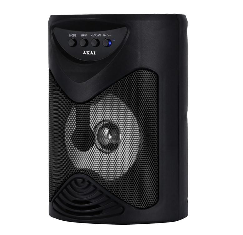 Boxă Portabilă AKAI ABTS-704 Bluetooth 4.2 Radio FM LED Negru - imagine 2