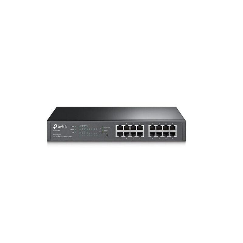 Switch TP-LINK TL-SG1016PE 16 Porturi Gigabit PoE+ 110W - imagine 4
