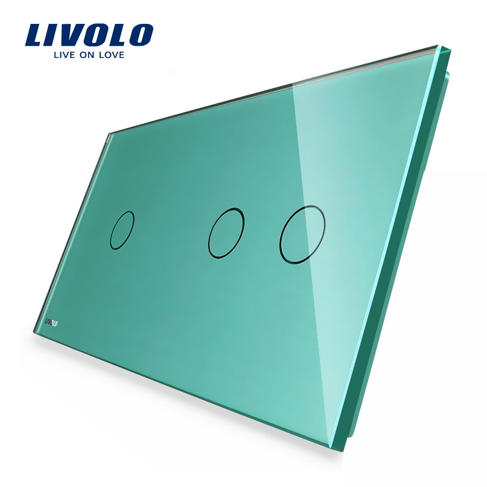 Panou Touch Livolo Sticlă Intrerupător Simplu+Dublu - imagine 10