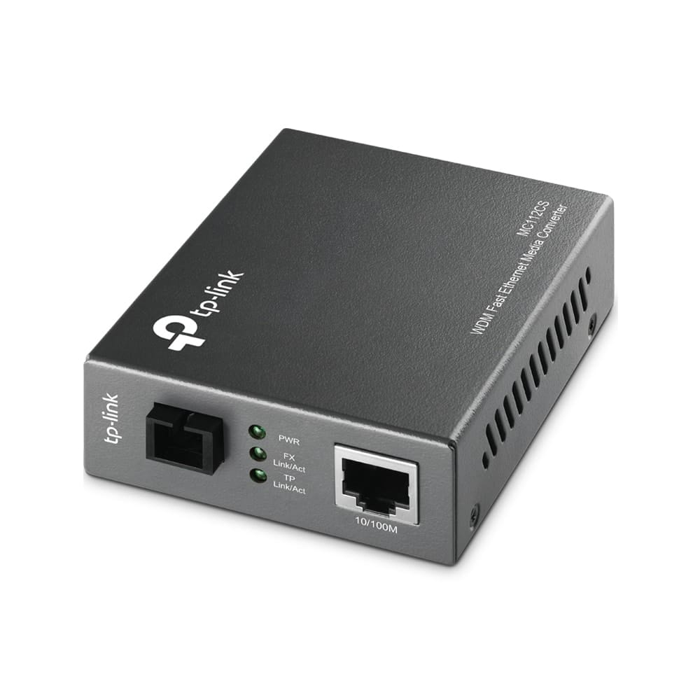Media Convertor TP-LINK MC112CS - Fibră Optică 20km - imagine 2