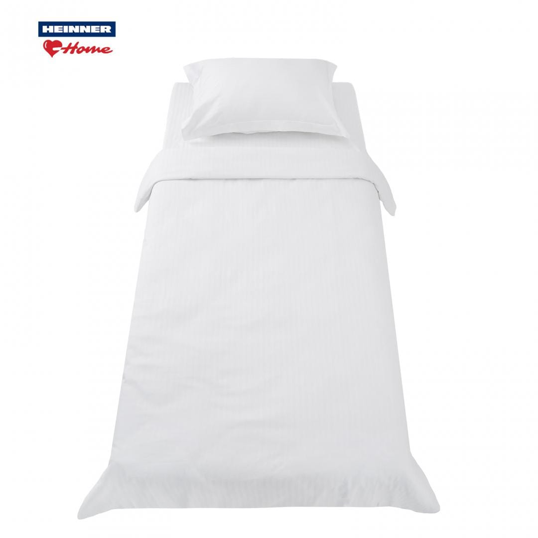 Lenjerie de Pat Single Damasc Stil Hotel | Generic - imagine 10