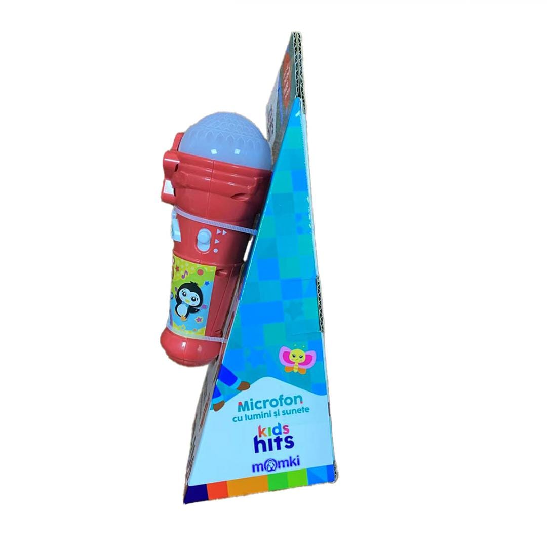 Microfon Copii cu Lumini și Sunete Kids Hits - Karaoke - imagine 5