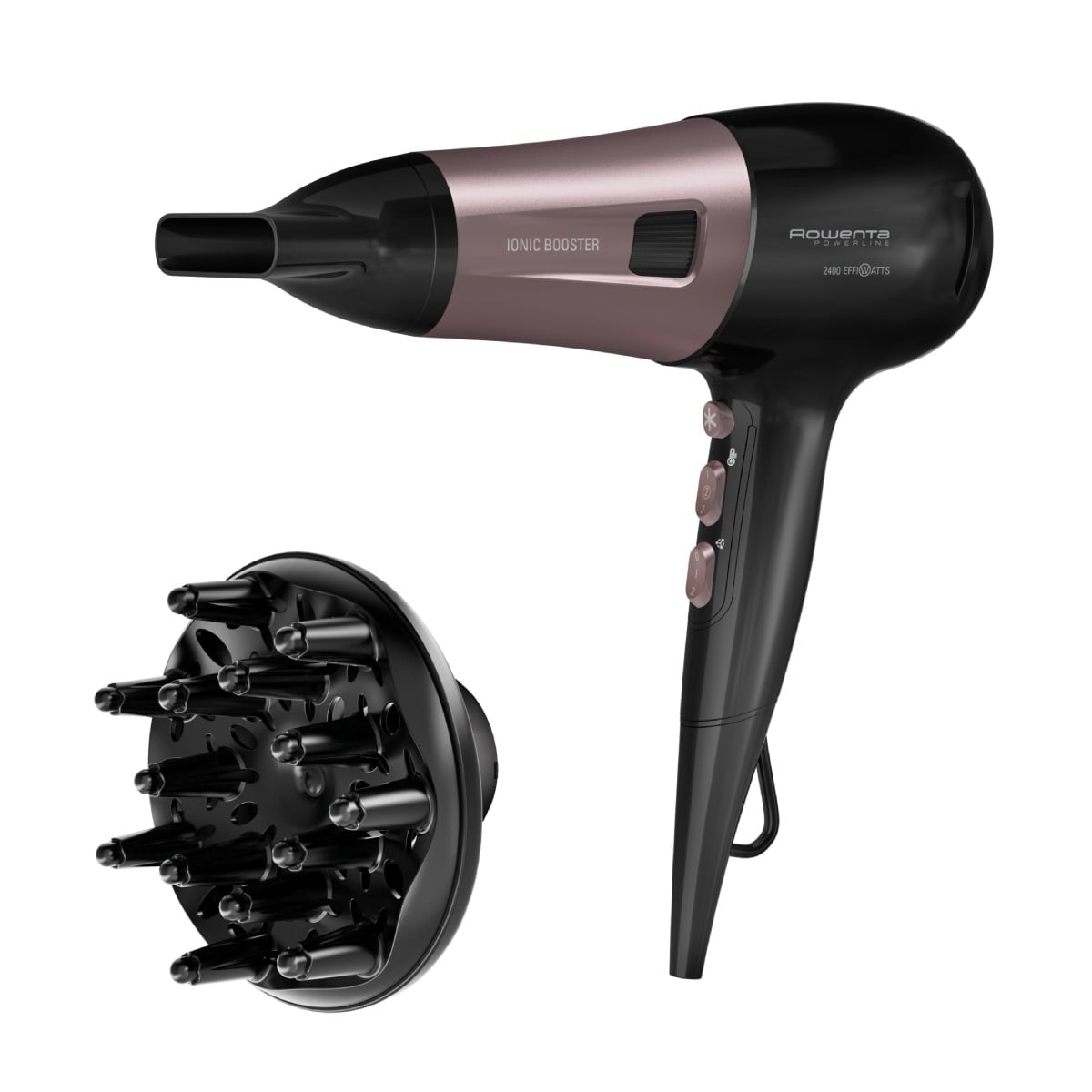 Uscător de Păr Rowenta PowerLine 2400W Ionic - imagine 2
