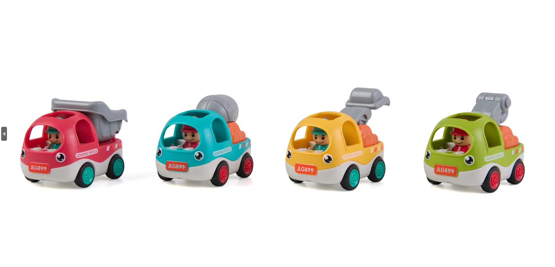 Mășinuță Mini Pull Back Momki - Jucărie cu Mecanism - imagine 3