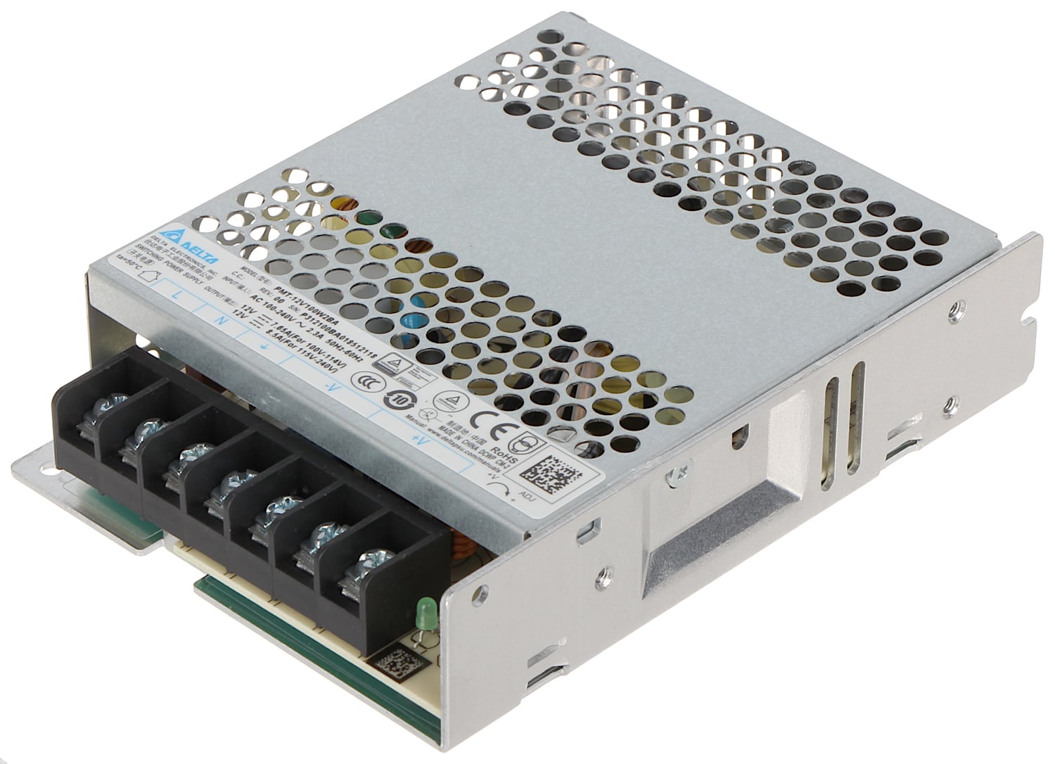 Sursa Delta 12V 100W Dual Output Robustă