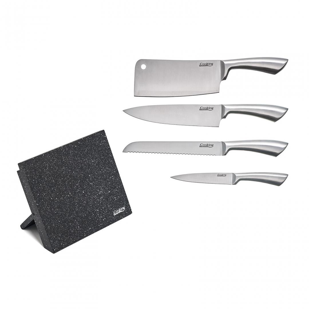 Set Cuțite Bucătărie Heinner Cooking 5 Piese - Calitate Premium
