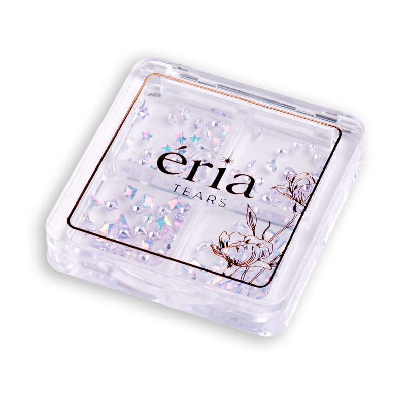 Éria Tears Aurora Blue | Cristale Premium Nail Art