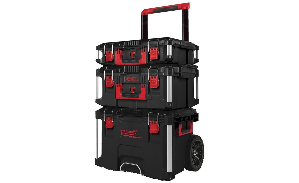 Set 3 cutii Milwaukee Packout One Key IP65