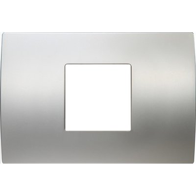 Rama Modulară 2/3M Argint TEM Modul Pure IP20