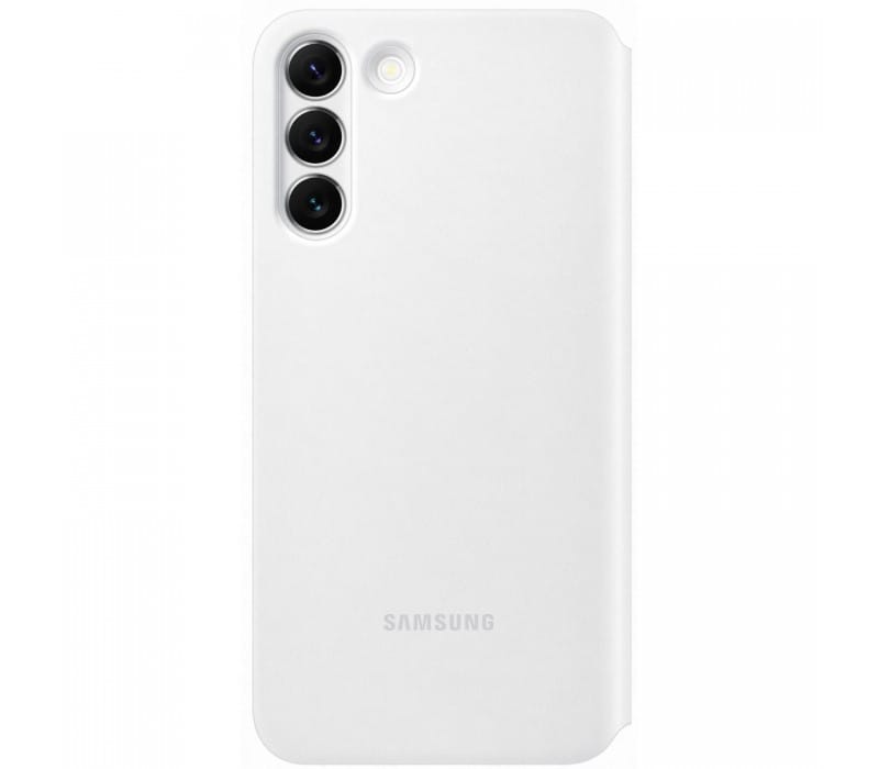 Husă Samsung Galaxy S22 Plus Smart Clear View Alb - imagine 6