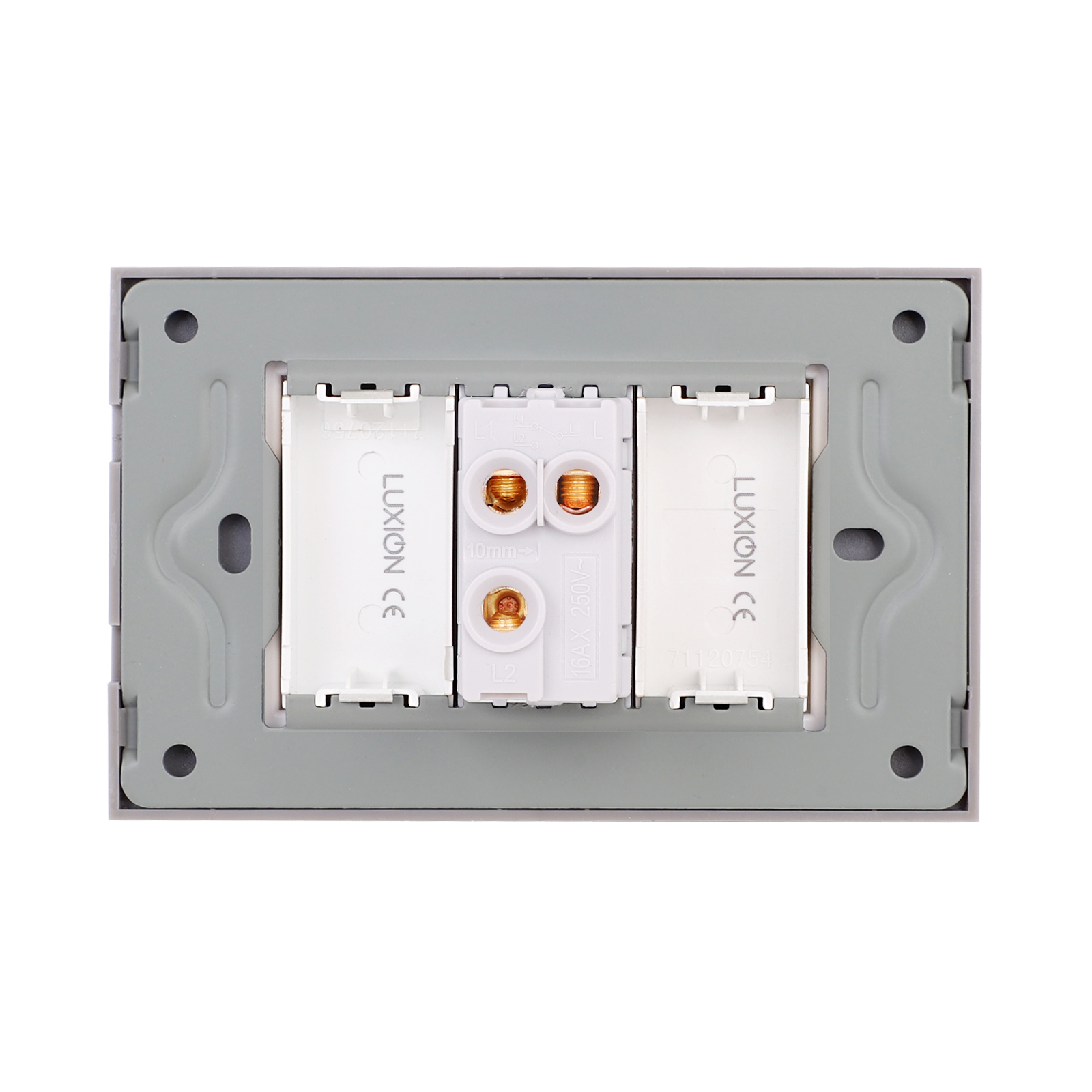 Intrerupator Sticla LUXION, 1M + 2 False, IP44 - imagine 16