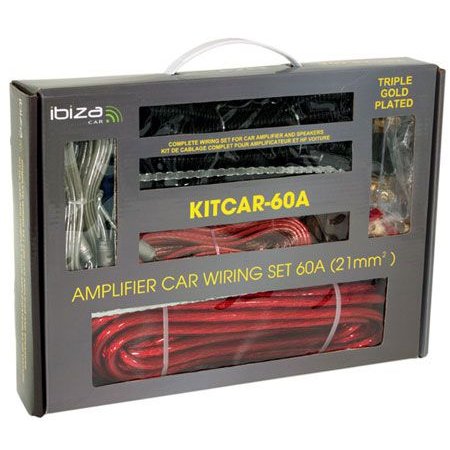 Kit Cabluri Auto 60A Ibiza Sound 21mm²