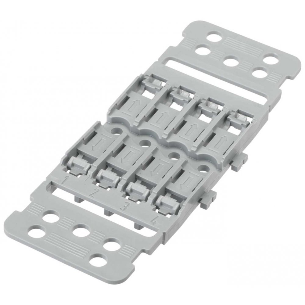Suporti Wago 221-2504 pentru Sina DIN - Set 5 Bucati