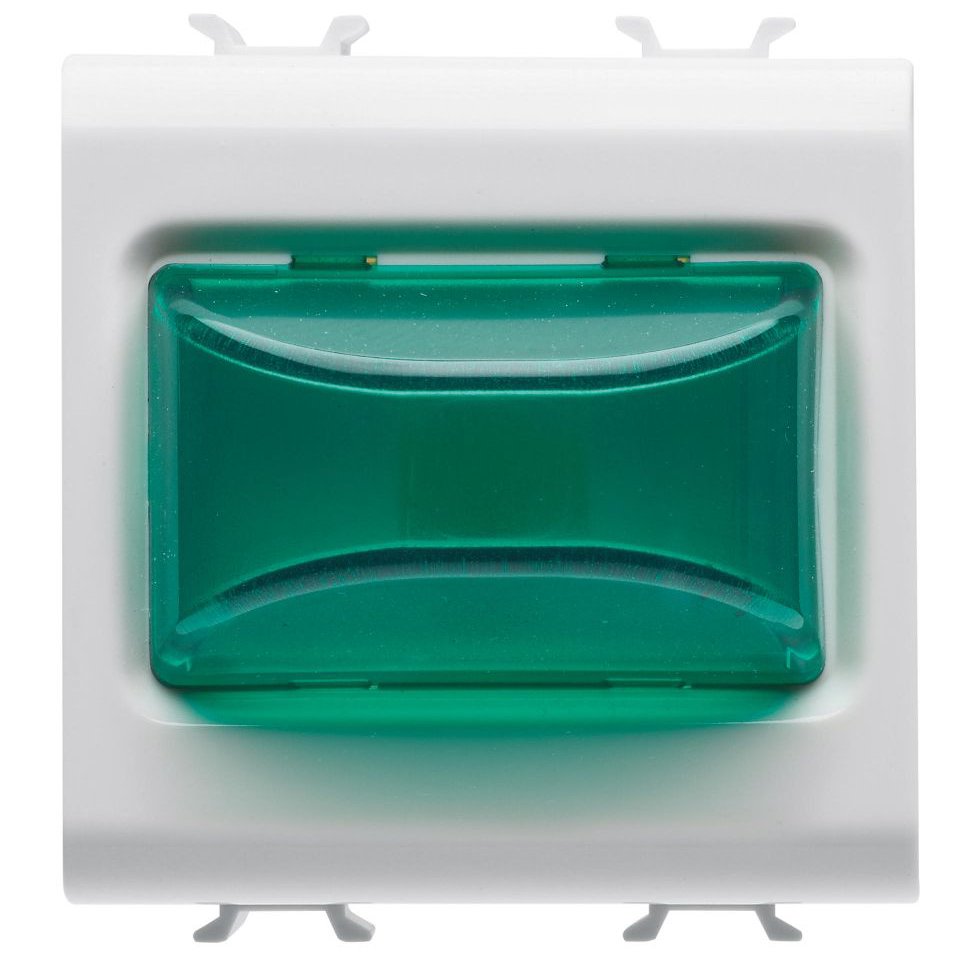 Lampă Semnalizare Verde 2 Module Gewiss