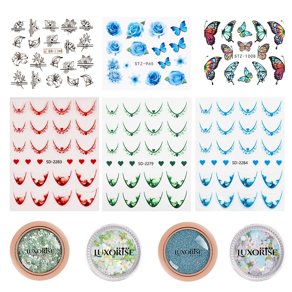 Set Nail Art Party Kitunghii | Manichiuri Spectaculoase