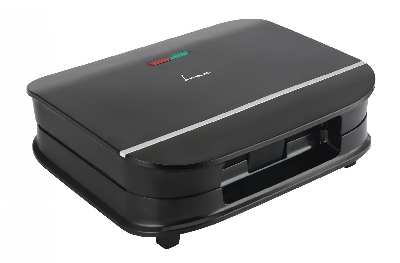 Sandwich Maker Fram FSM-700BK, 700W, Plăci Antiaderente - imagine 2
