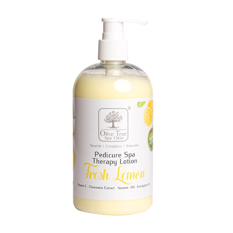 Pedicure Spa Lotion Fresh Lemon 473ml Nailshop