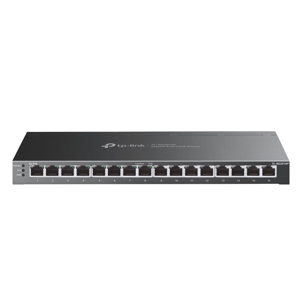 Switch PoE TP-Link TL-SG2016P 16 Porturi Gigabit 8x PoE+