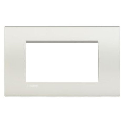 Rama 4 module Bticino Living Light Albă