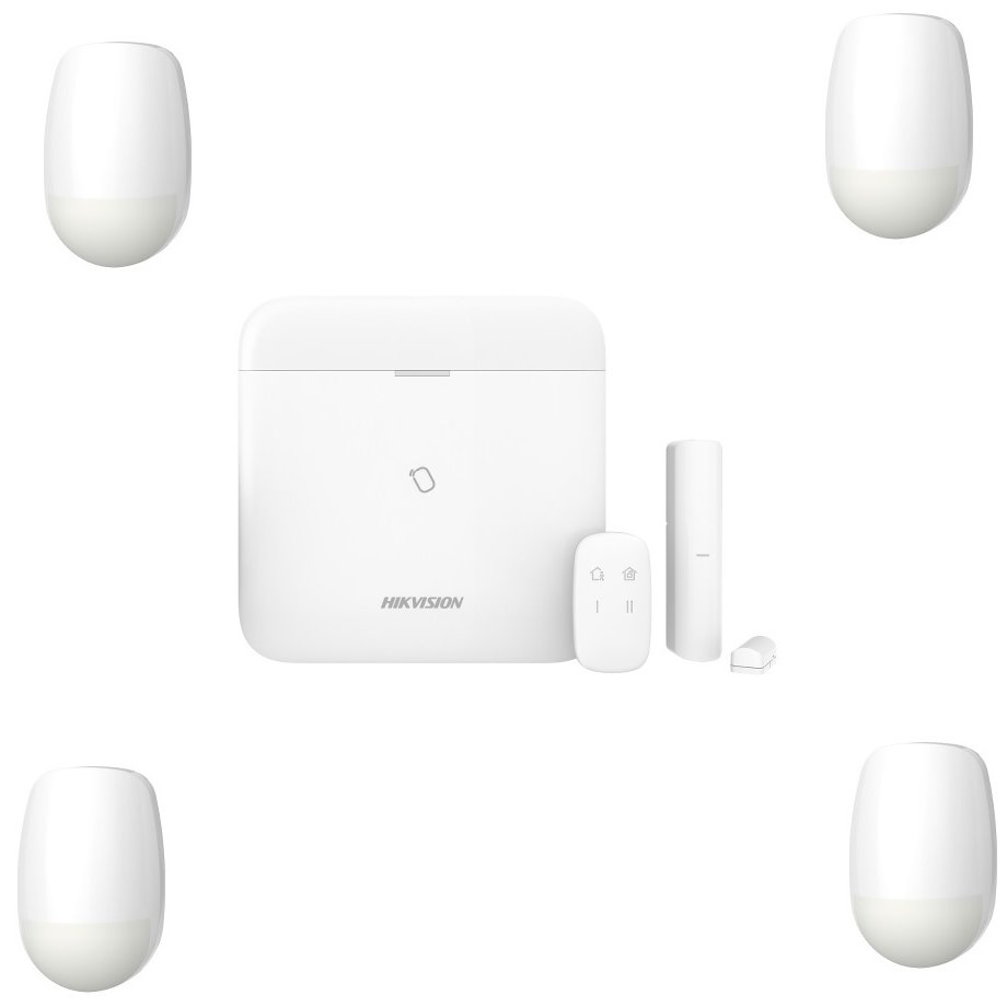 Kit alarma wireless Hikvision AX PRO Light 868MHz, slot SIM