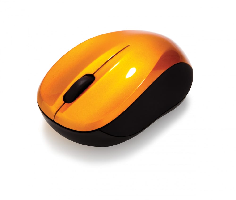 Mouse Wireless Verbatim Nano Portocaliu Vulcanic - 49045 - imagine 6
