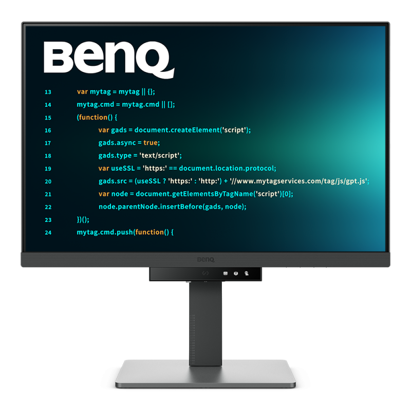 Monitor BenQ 24" RD240Q, Diagonal (inch): 24, Diagonal (cm): 61, Aspect ratio: 16:10, Panel: IPS, Resolution: 2560x1600, Refresh Rate: 60Hz, Respon...