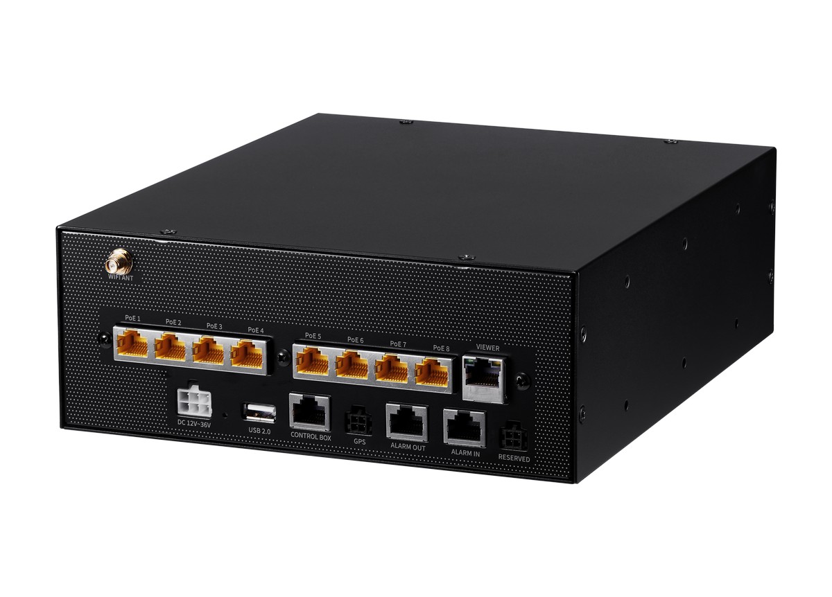 NVR Hanwha TRM-410S 4 Canale Wireless 4K PoE