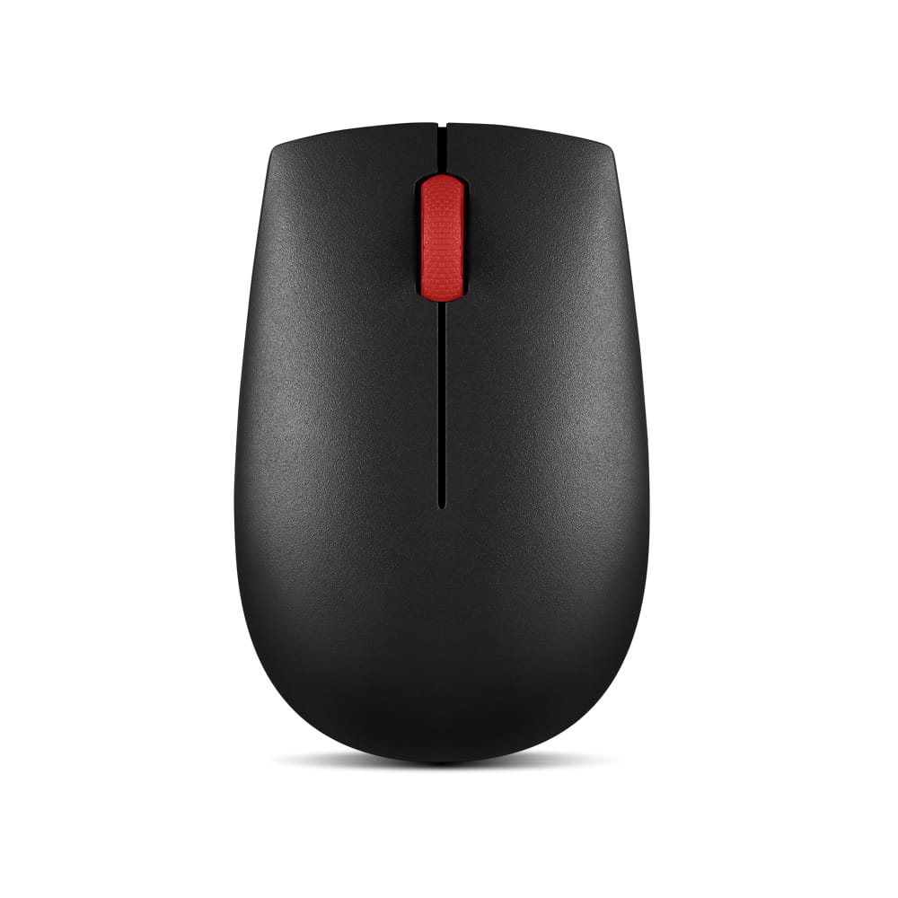 Mouse Wireless Compact Lenovo Essential - Negru, 1000 DPI - imagine 4