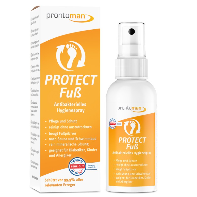 Prontoman PROTECT 75 ml | Spray Antibacterian Picioare