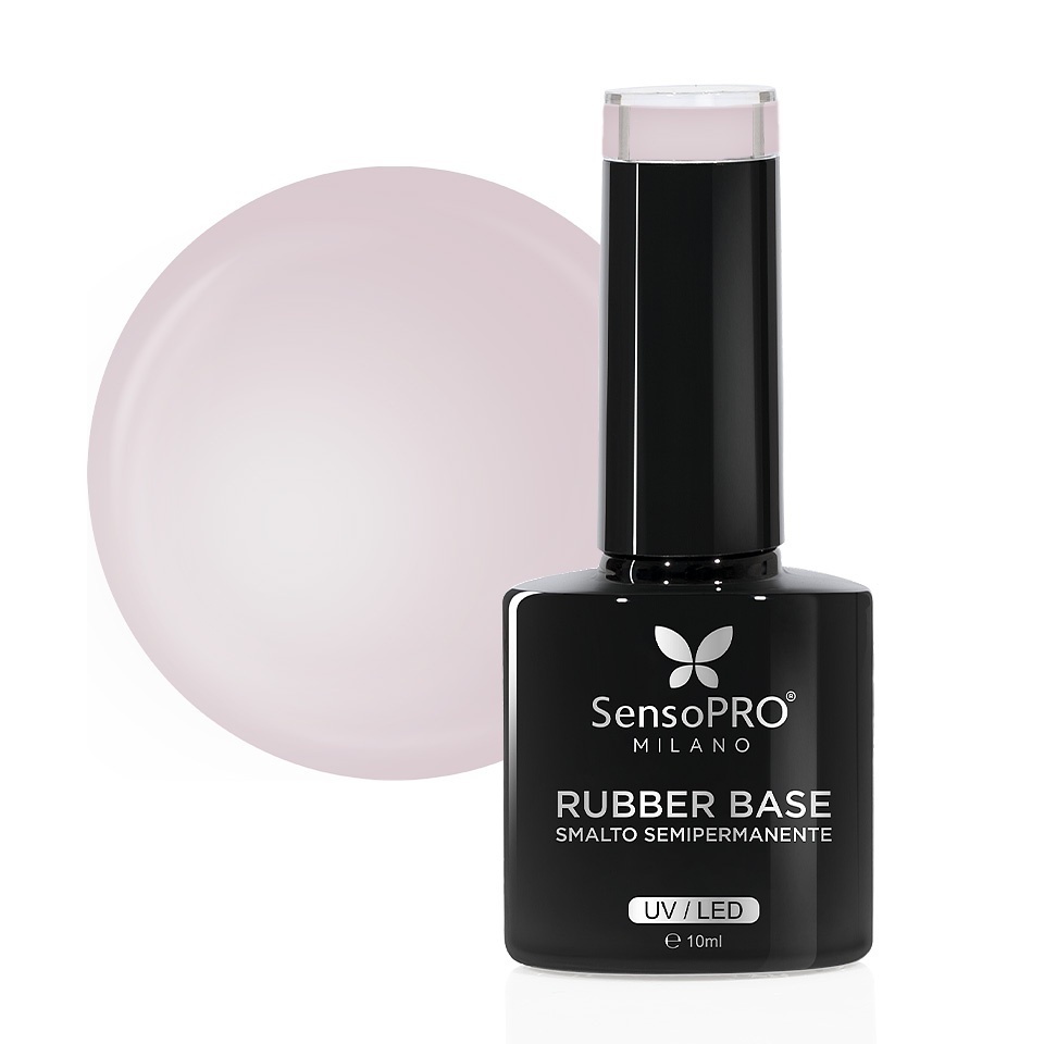 Rubber Base Gel SensoPRO Milano 10ml, #71 Cotton Candy