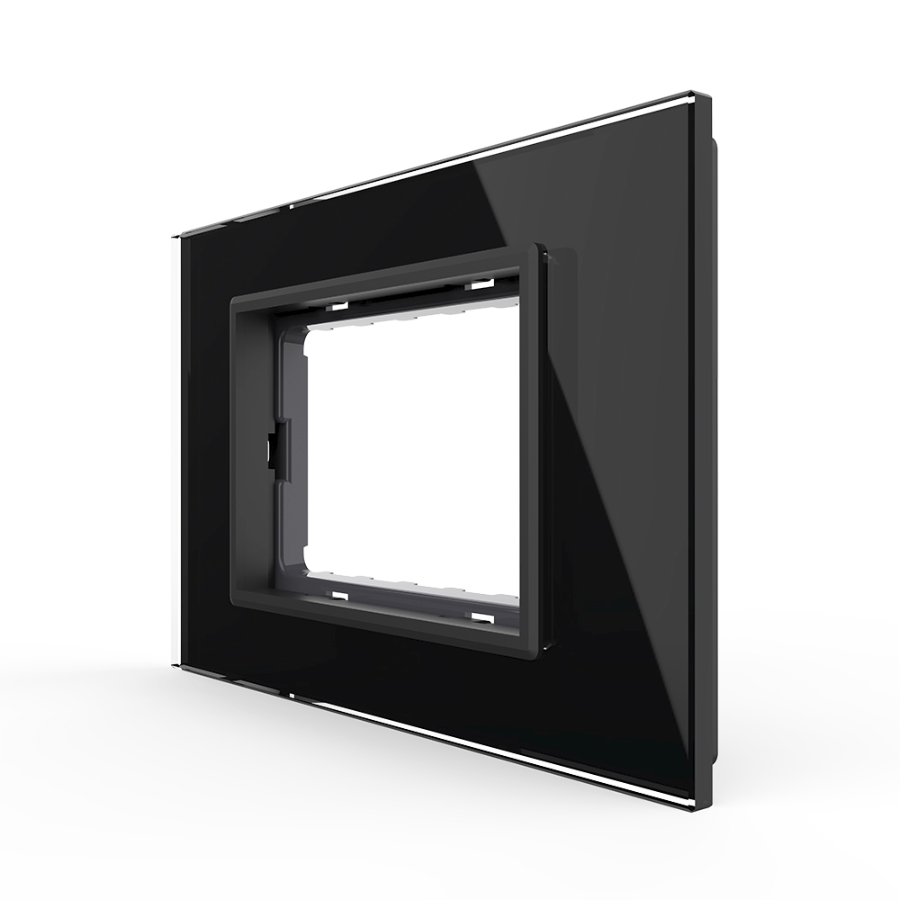 Rama sticlă Livolo 3 module Italian | Design modern - imagine 5