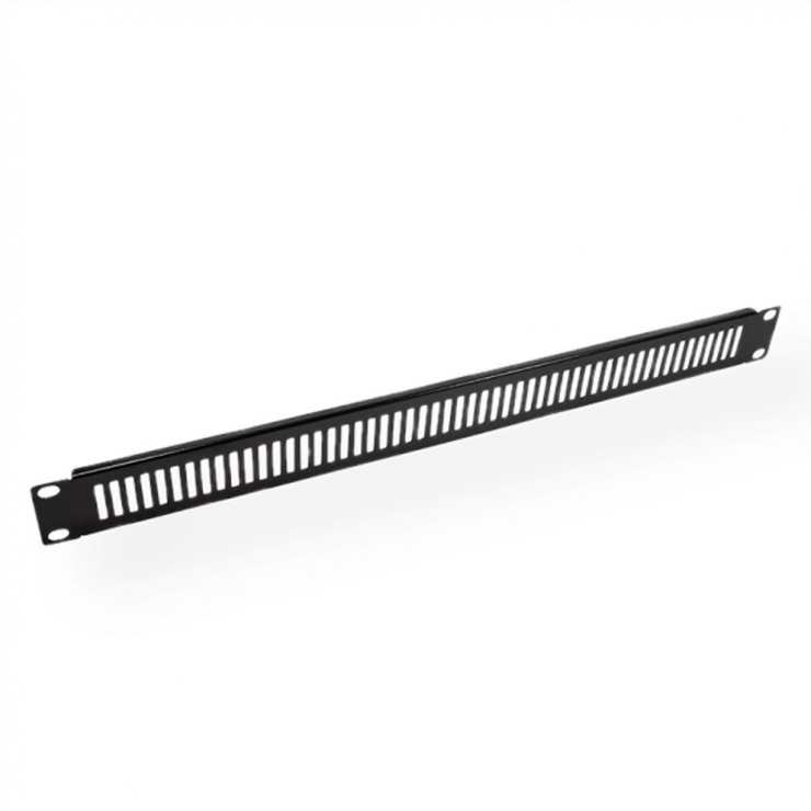 Panou Ventilat 1U Value 19" Negru - Răcire Eficientă