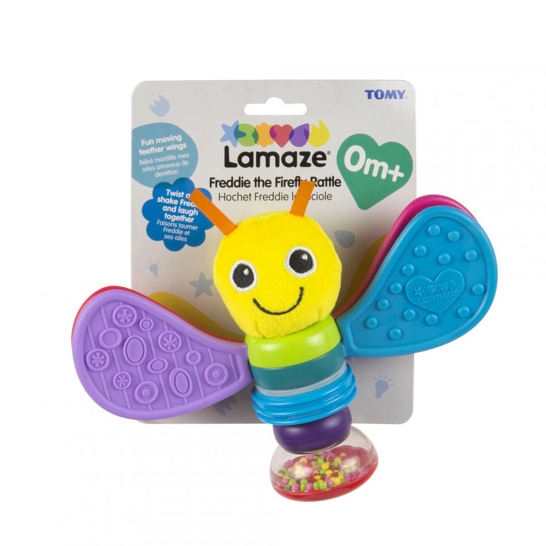 Jucărie Interactivă Freddie the Firefly Rattle - Zornăitoare Colorată