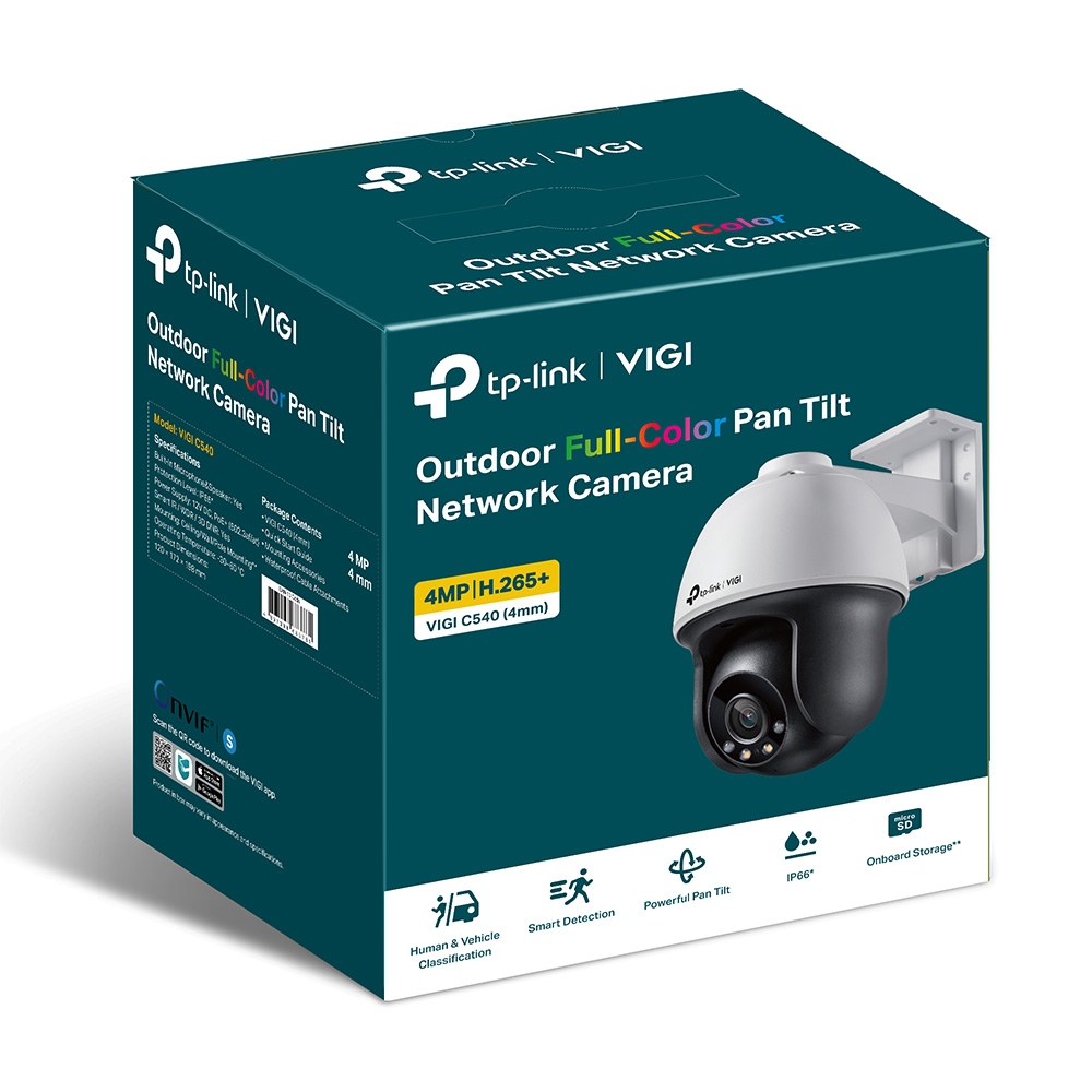 Camera TP-Link VIGI C540 4MP, Full-Color - imagine 10