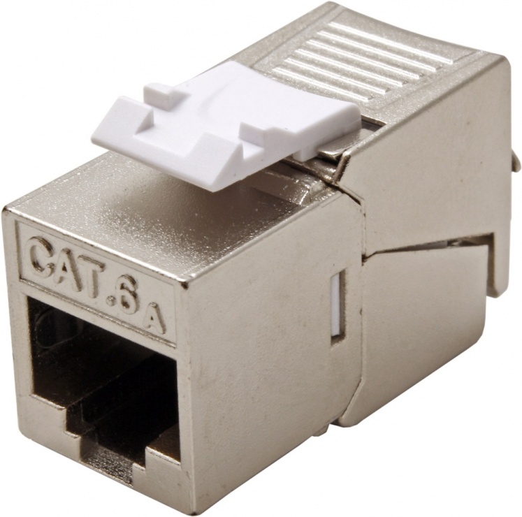 Keystone Cat.6a Tool-Free Silver | Roline